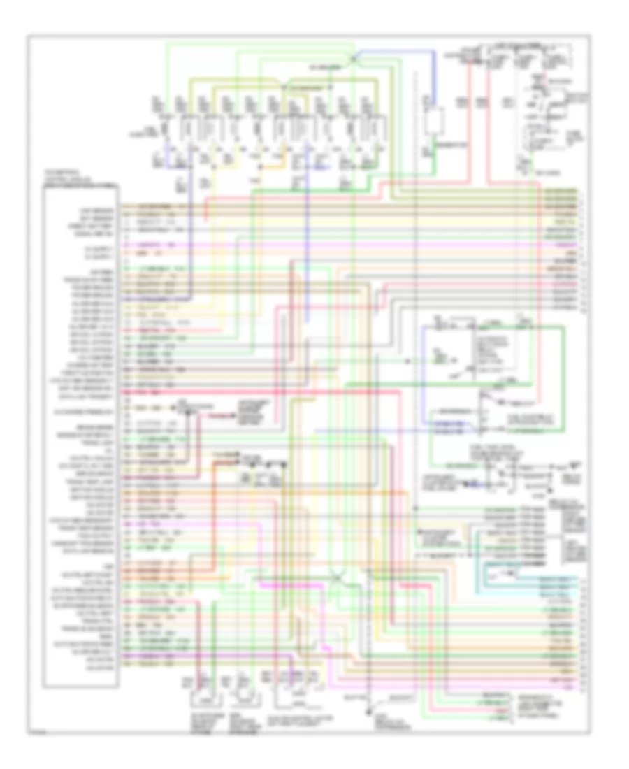 8 0L Engine Performance Wiring Diagrams 1 of 2 for Dodge Pickup R1995 1500