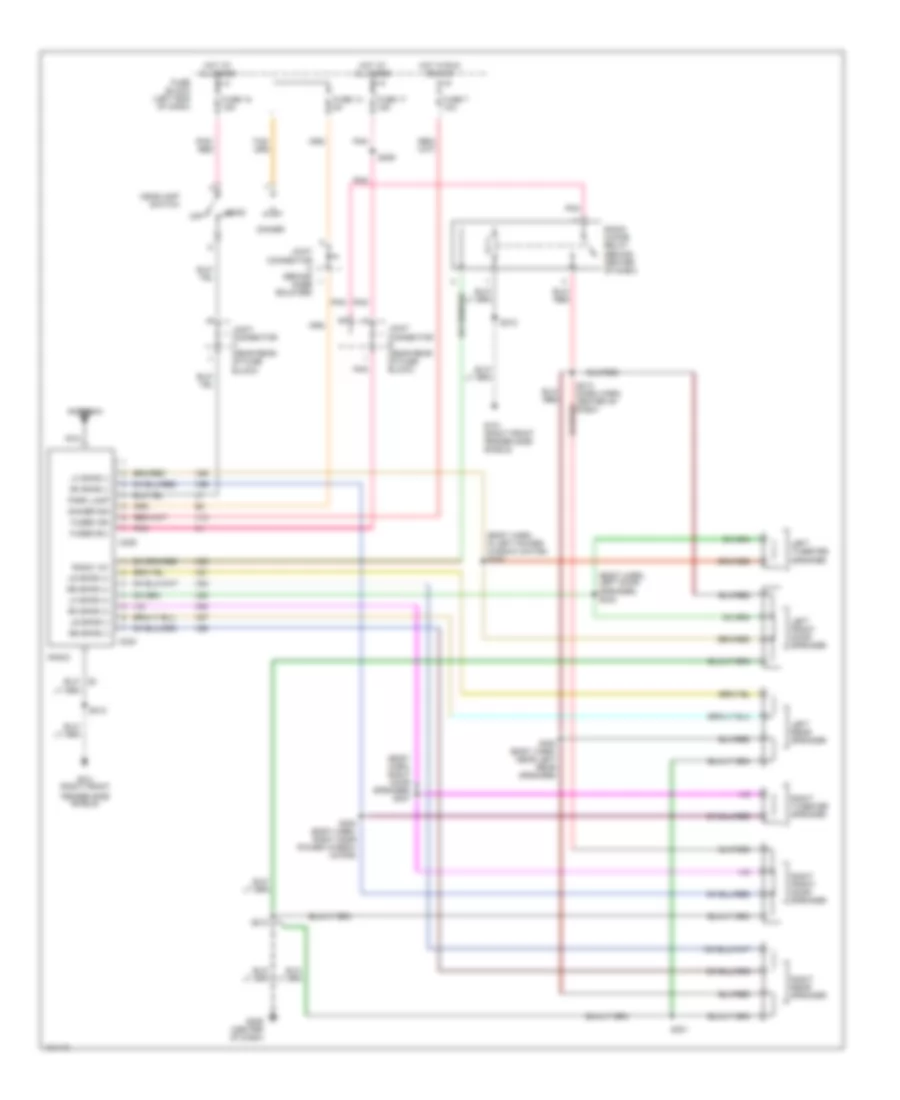 Radio Wiring Diagrams Premium Radio for Dodge Pickup R1995 1500