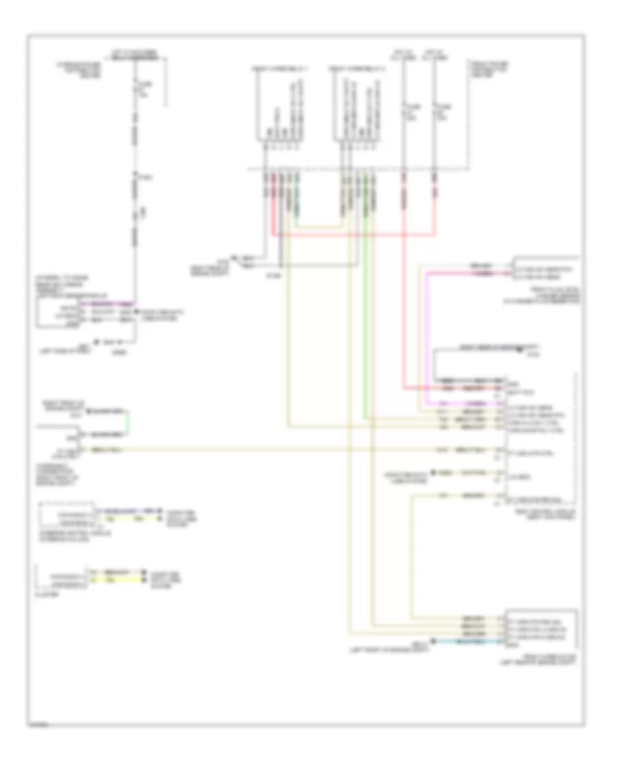 WiperWasher Wiring Diagram for Dodge Charger SXT 2012
