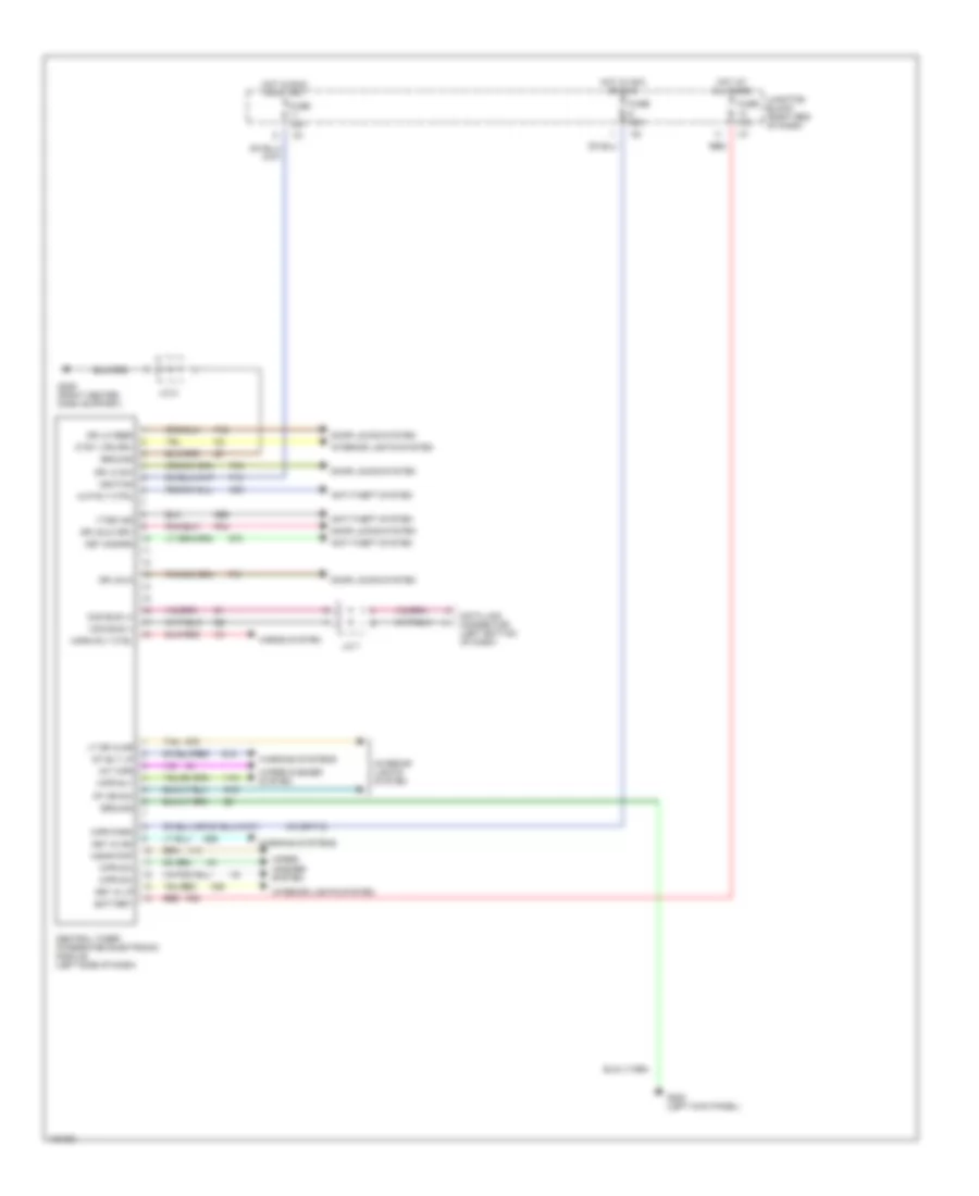 Central Timer Module Wiring Diagram for Dodge Pickup R1998 1500