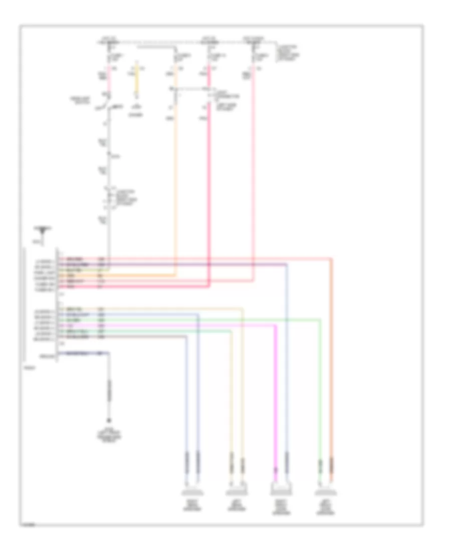 Radio Wiring Diagrams Base Radio for Dodge Pickup R1998 1500