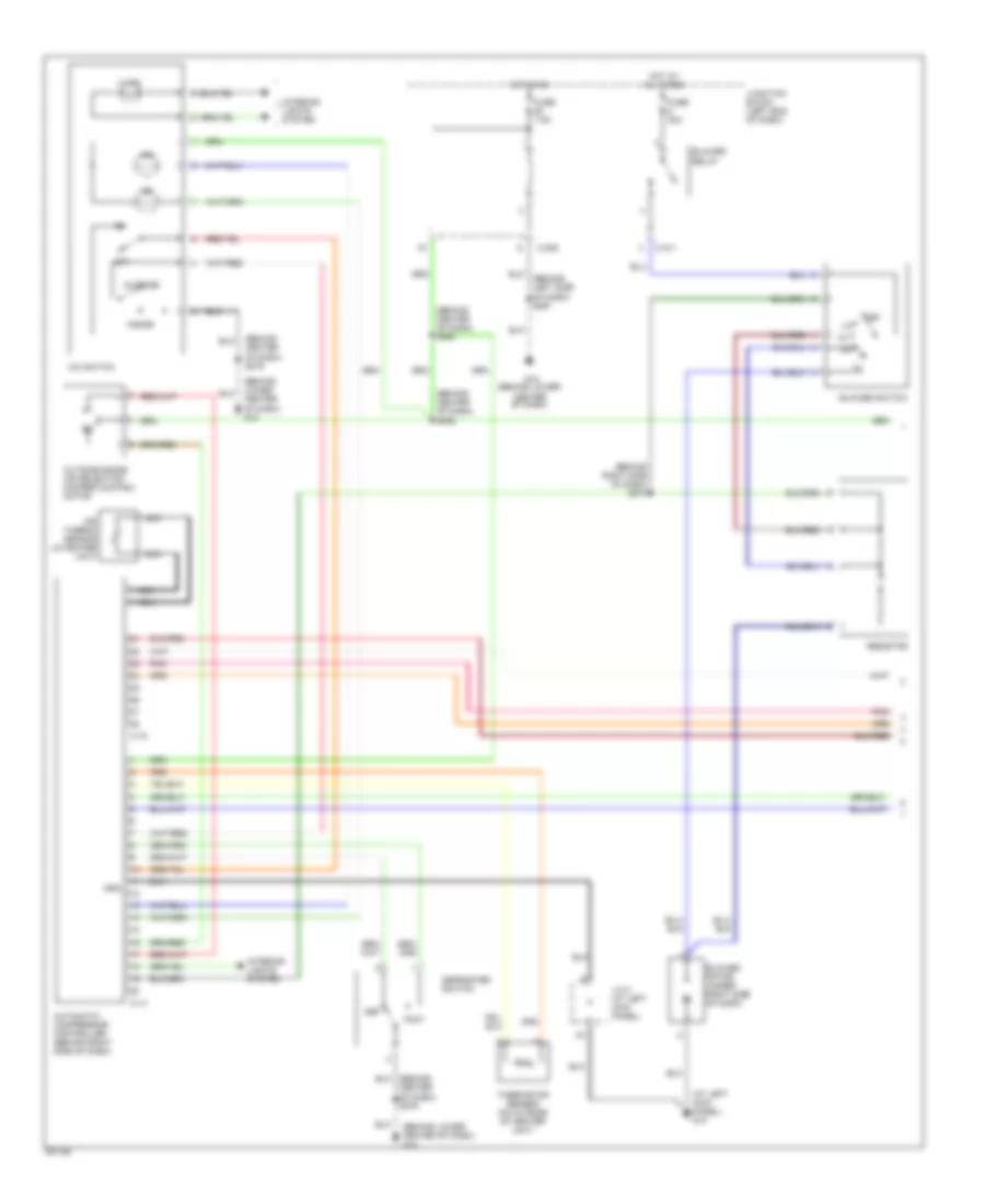 3 0L Air Conditioning Wiring Diagram 1 of 2 for Dodge Stratus ES 2003