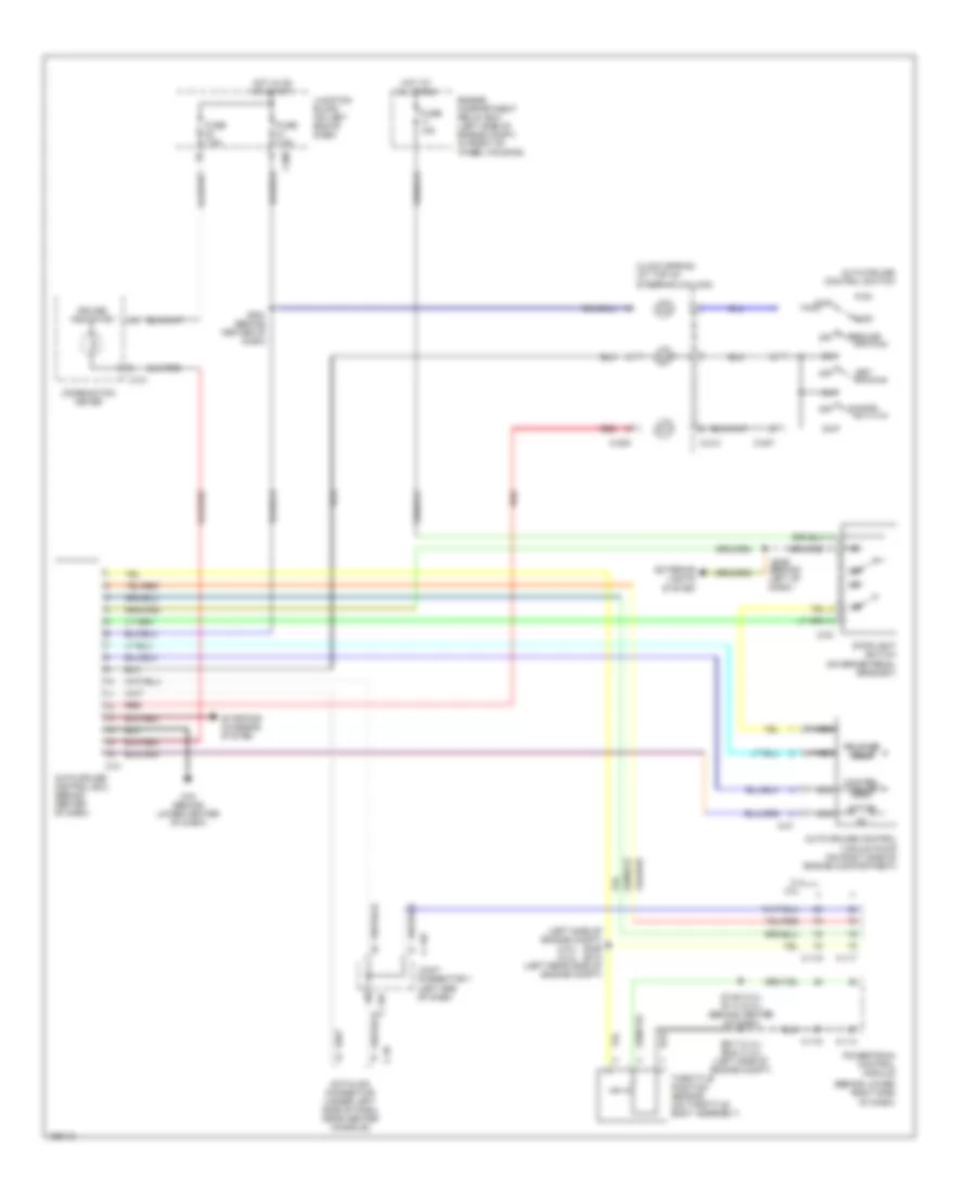 Cruise Control Wiring Diagram A T for Dodge Stratus ES 2003