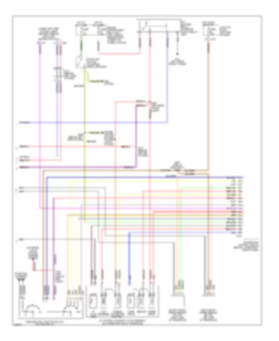 3 0L A T Wiring Diagram without Autostick 2 of 2 for Dodge Stratus ES 2003