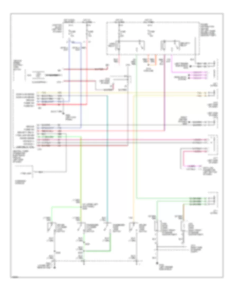 Anti-theft Wiring Diagram for Dodge Pickup R1500 2001