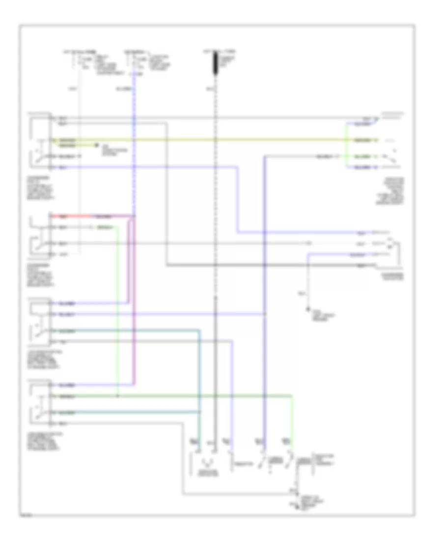Cooling Fan Wiring Diagram for Dodge Stealth R T 1991