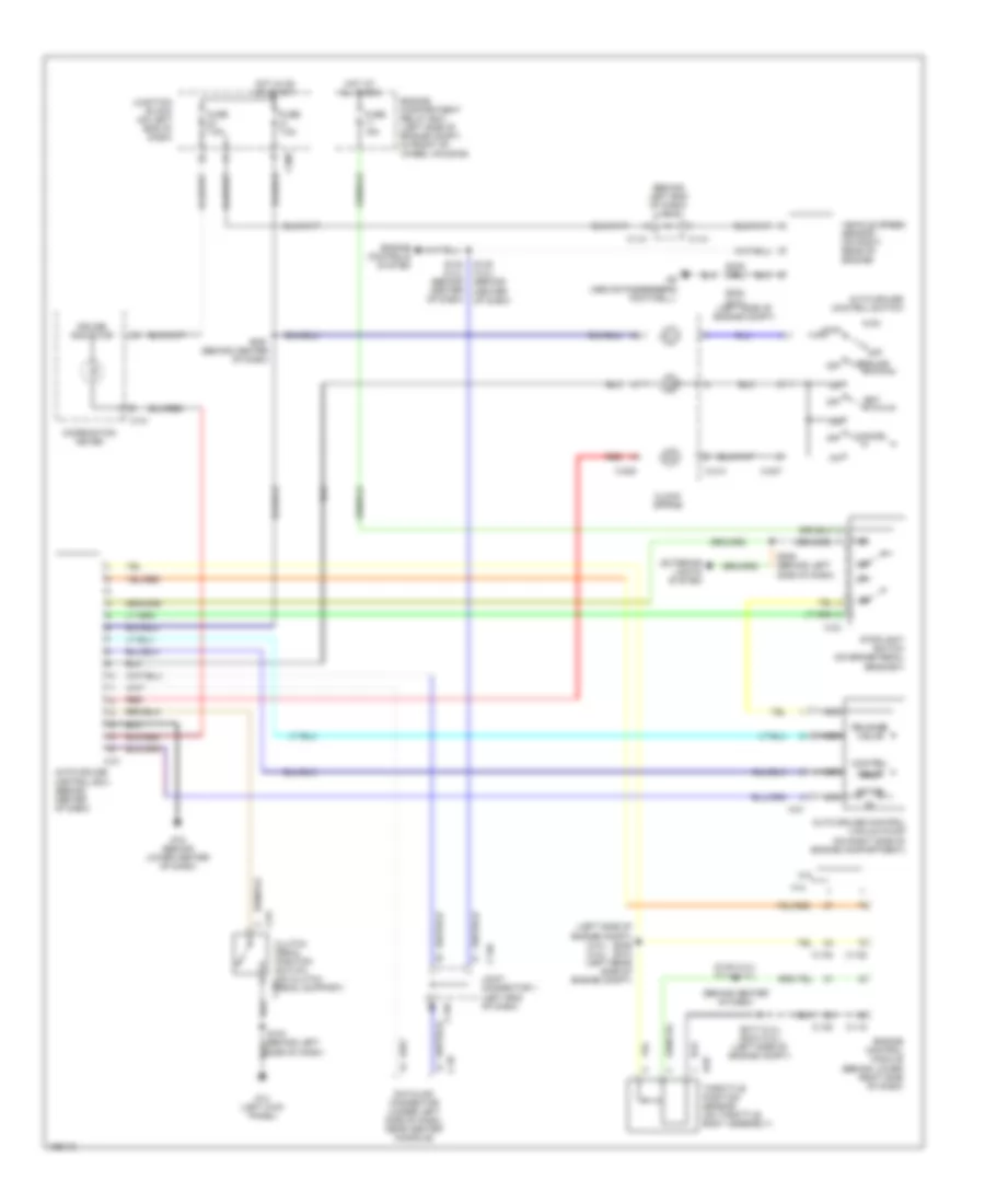 Cruise Control Wiring Diagram, MT for Dodge Stratus RT 2003