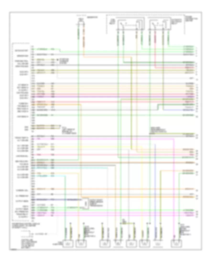 5.2L, Engine Performance Wiring Diagrams (1 of 3) for Dodge Ram Van B3500 1998