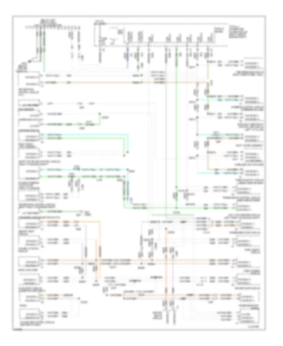 5.7L, Computer Data Lines Wiring Diagram for Dodge Durango Citadel 2012