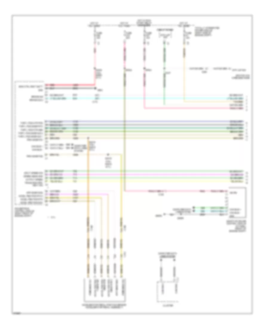 Cruise Control Wiring Diagram 1 of 2 for Dodge Durango Citadel 2012