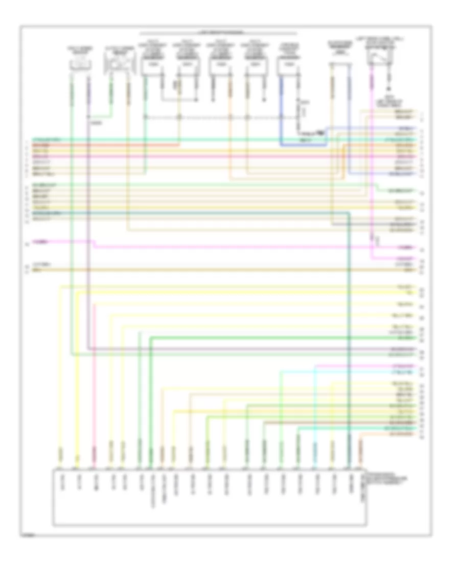 5.7L, Engine Performance Wiring Diagram (4 of 5) for Dodge Durango Citadel 2012