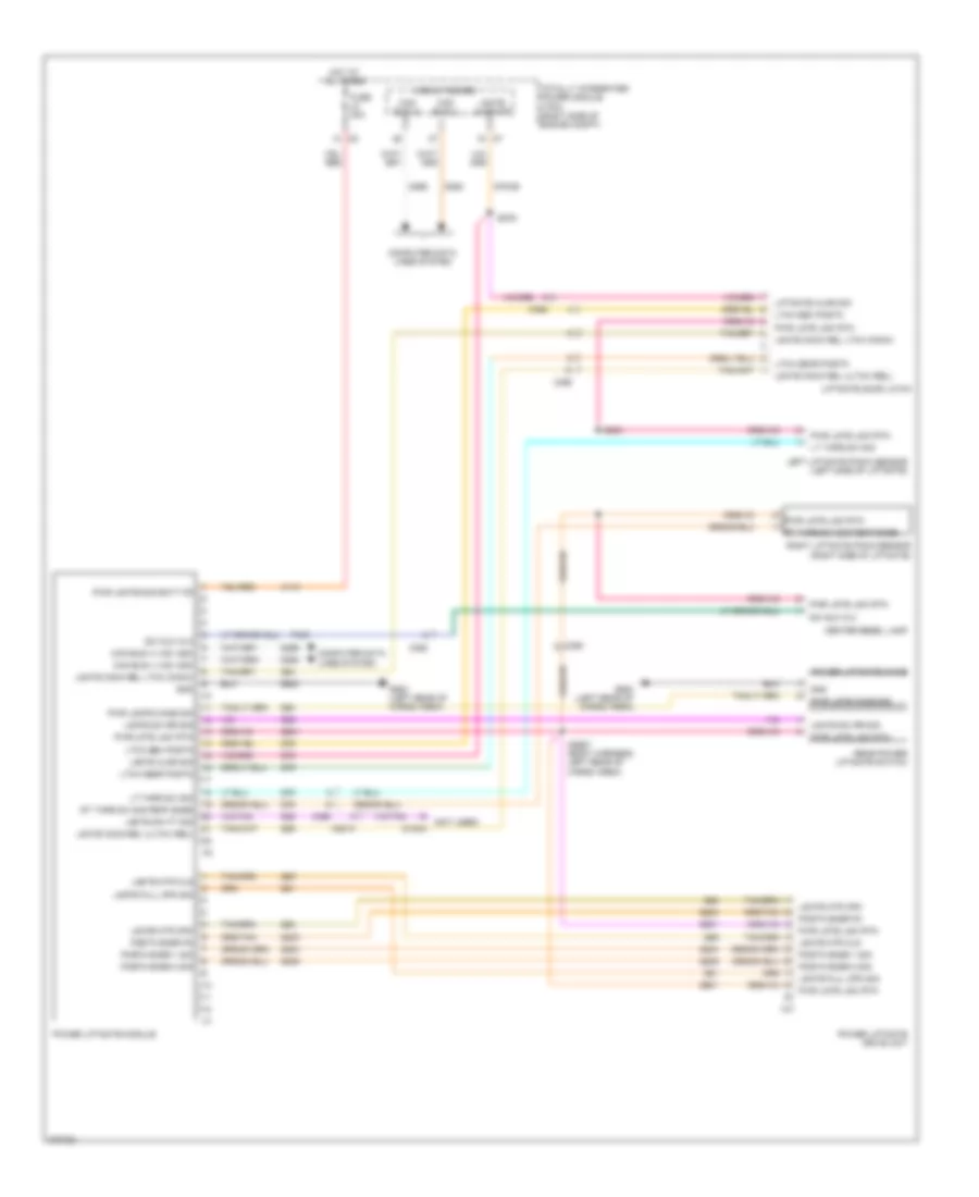 Power Liftgate Wiring Diagram for Dodge Durango Citadel 2012