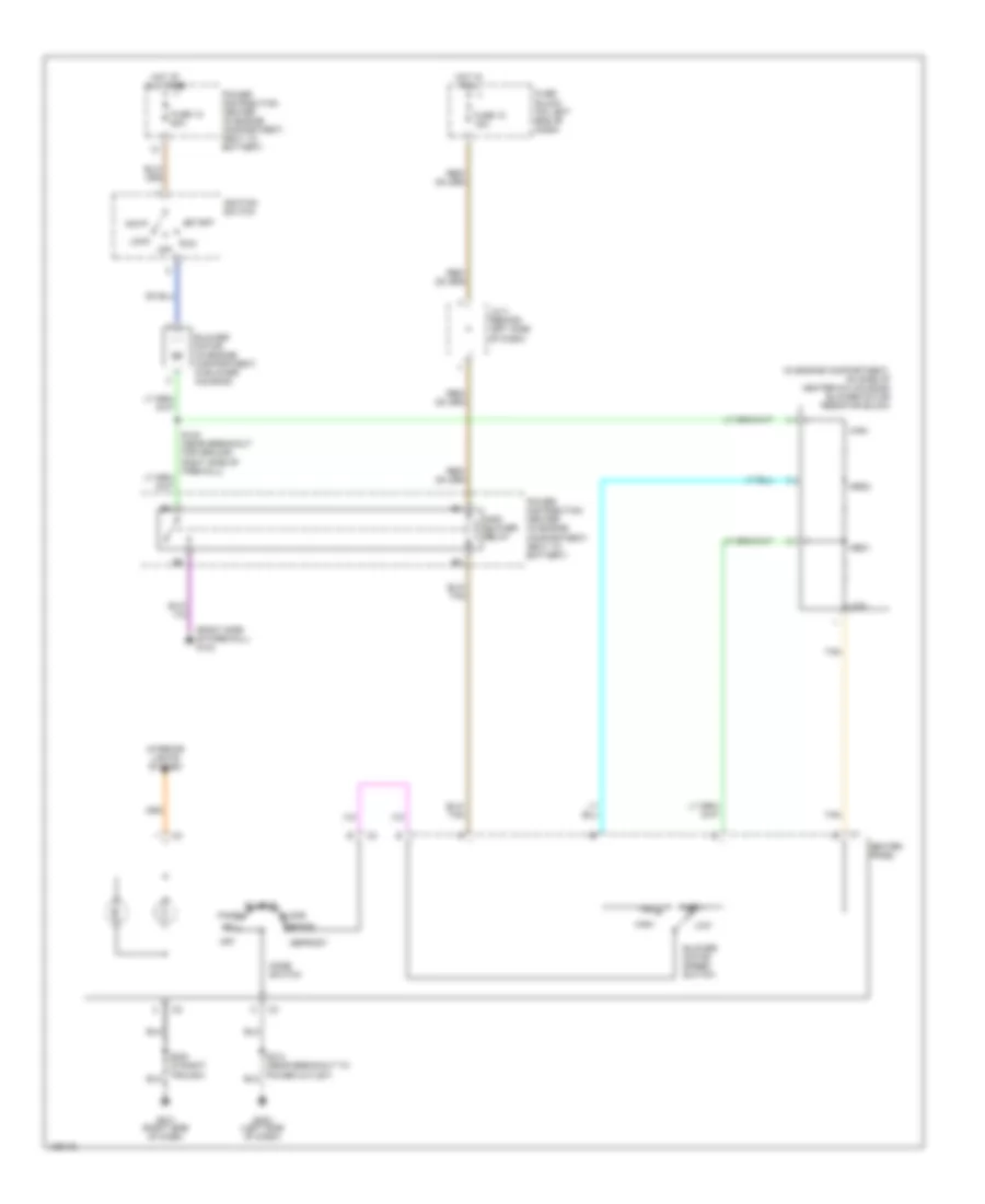Heater Wiring Diagram for Dodge Ram Van B2001 1500