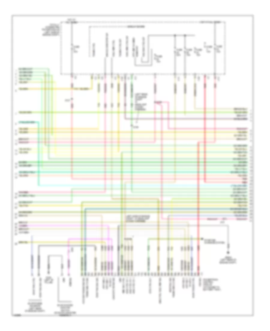 2.4L, Engine Performance Wiring Diagram, 6 Speed AT (2 of 6) for Dodge Avenger SXT 2014