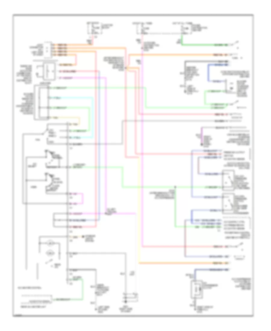 AC Wiring Diagram for Dodge Ram Wagon B2500 1998