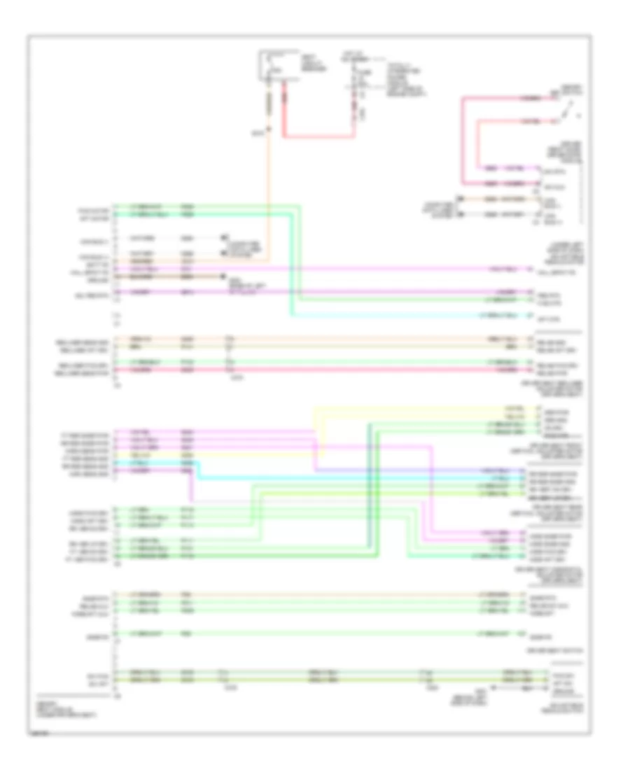 Driver s Memory Seat Wiring Diagram for Dodge Grand Caravan R T 2011