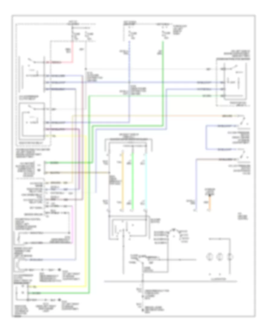 Manual AC Wiring Diagram, AT for Dodge Neon SE 2005