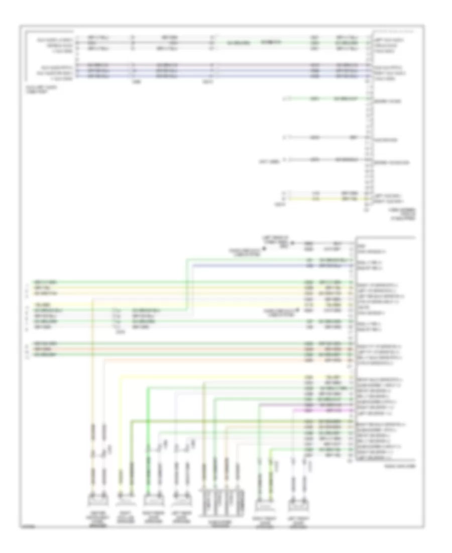 Navigation Wiring Diagram (3 of 3) for Dodge Durango Crew 2012