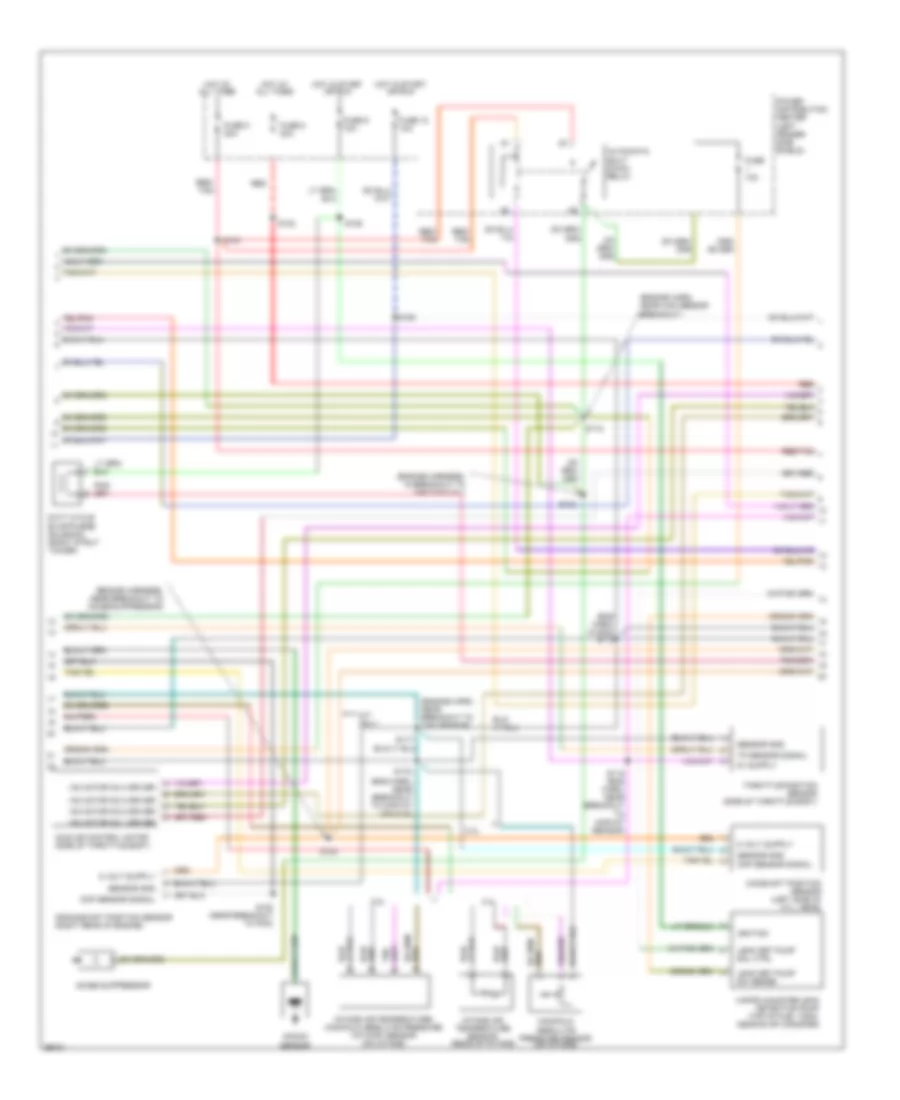 2 0L Engine Performance Wiring Diagrams 2 of 3 for Dodge Stratus 1998