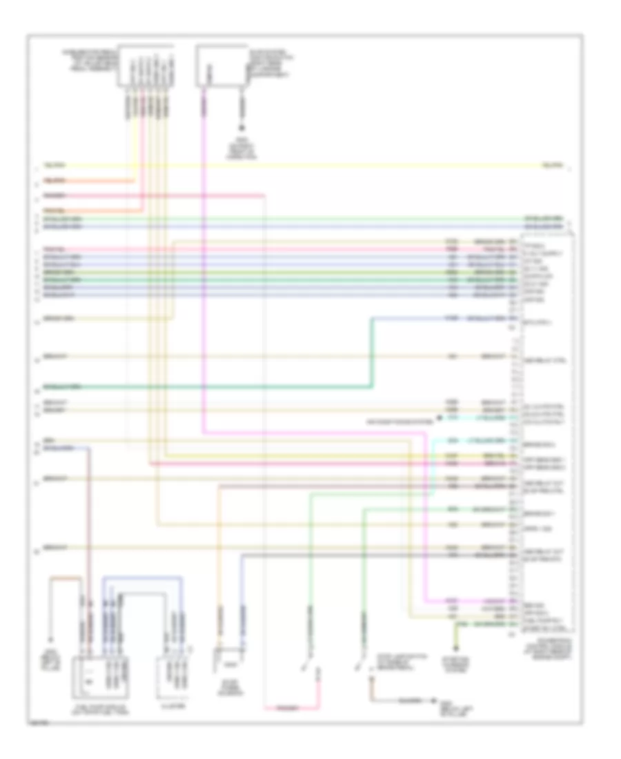 3.5L, Engine Performance Wiring Diagram (4 of 5) for Dodge Charger SE 2007