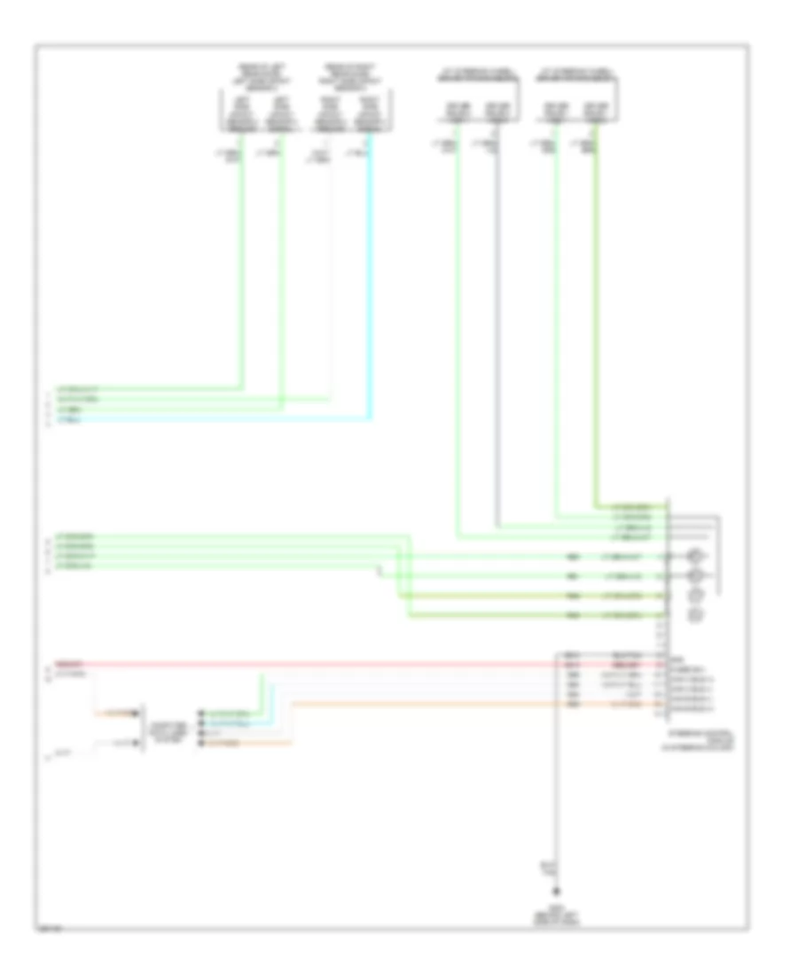 Supplemental Restraints Wiring Diagram 2 of 2 for Dodge Charger SE 2007