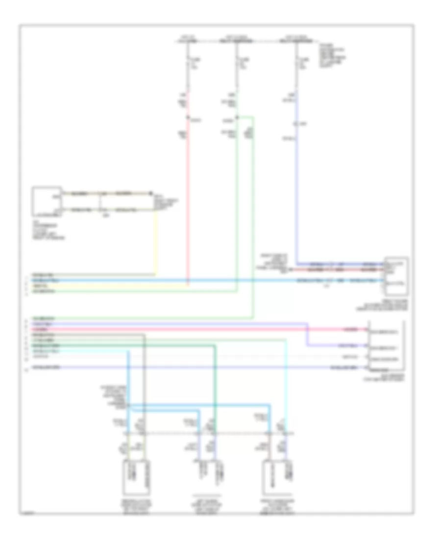 Automatic A C Wiring Diagram 2 of 2 for Dodge Challenger R T 2014