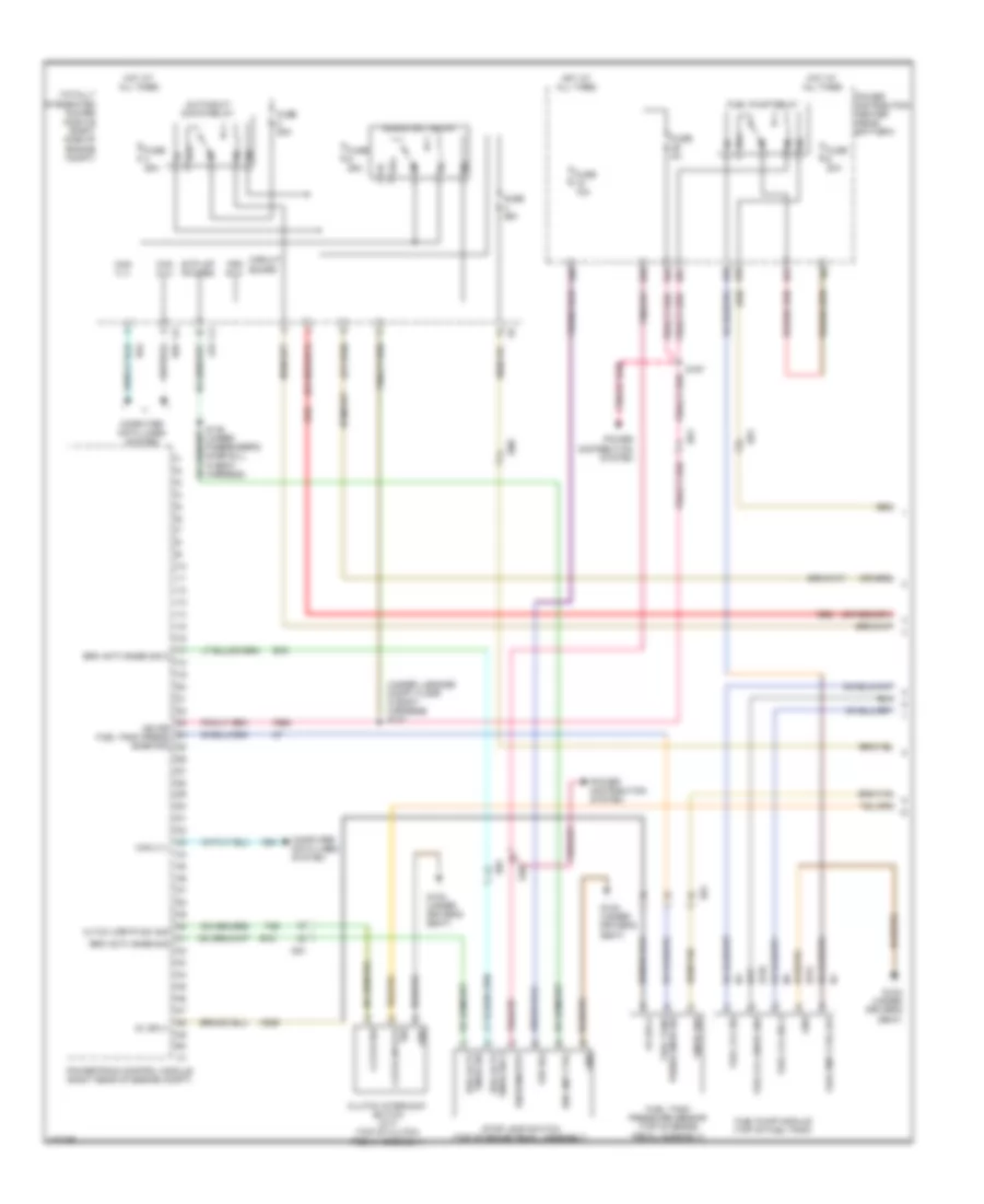 6.4L, Engine Performance Wiring Diagram (1 of 5) for Dodge Challenger RT 2014
