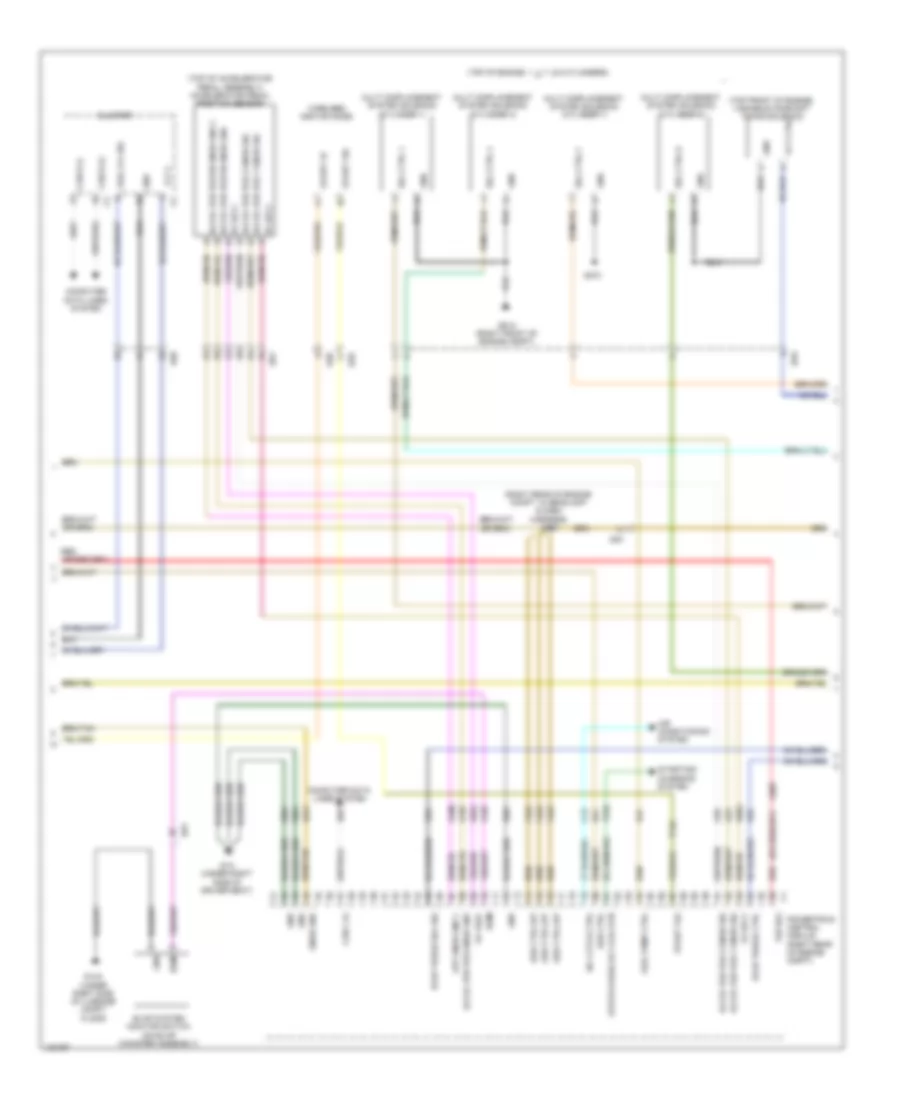 6.4L, Engine Performance Wiring Diagram (2 of 5) for Dodge Challenger RT 2014