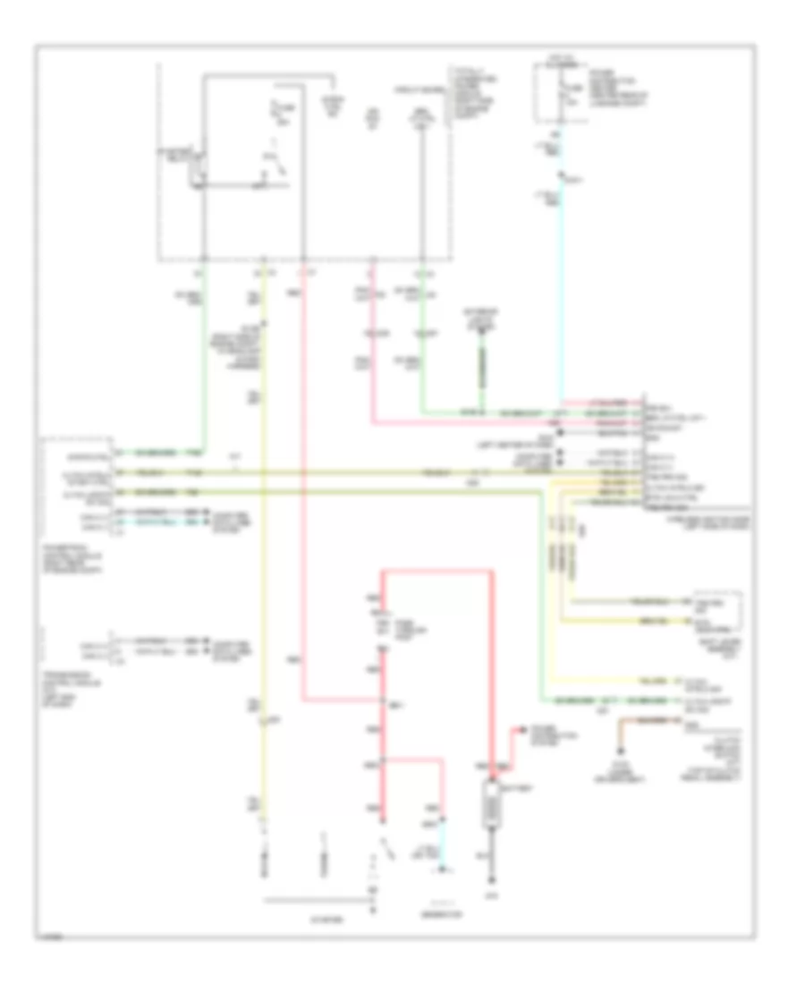 Starting Wiring Diagram for Dodge Challenger RT 2014