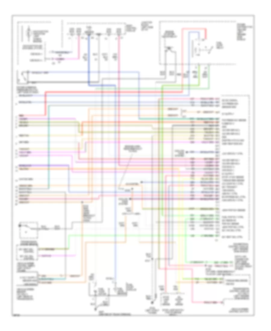 2 0L Engine Performance Wiring Diagrams 3 of 3 for Dodge Stratus ES 1998