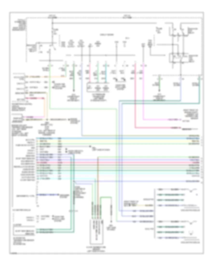 Automatic AC Wiring Diagram (1 of 2) for Dodge Challenger Rallye Redline 2014