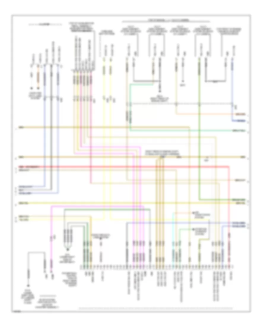 5.7L, Engine Performance Wiring Diagram (2 of 5) for Dodge Challenger Rallye Redline 2014