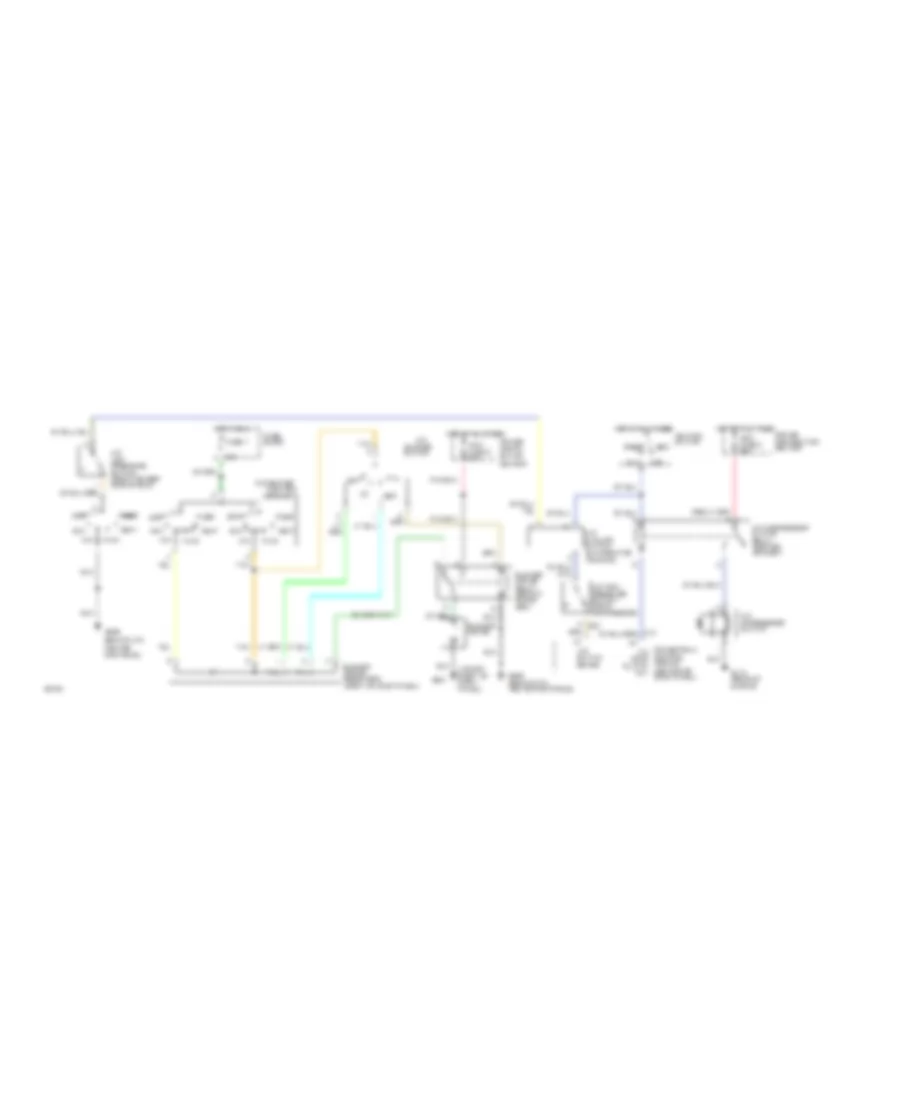 AC Wiring Diagram for Dodge Ram Wagon B3500 1995