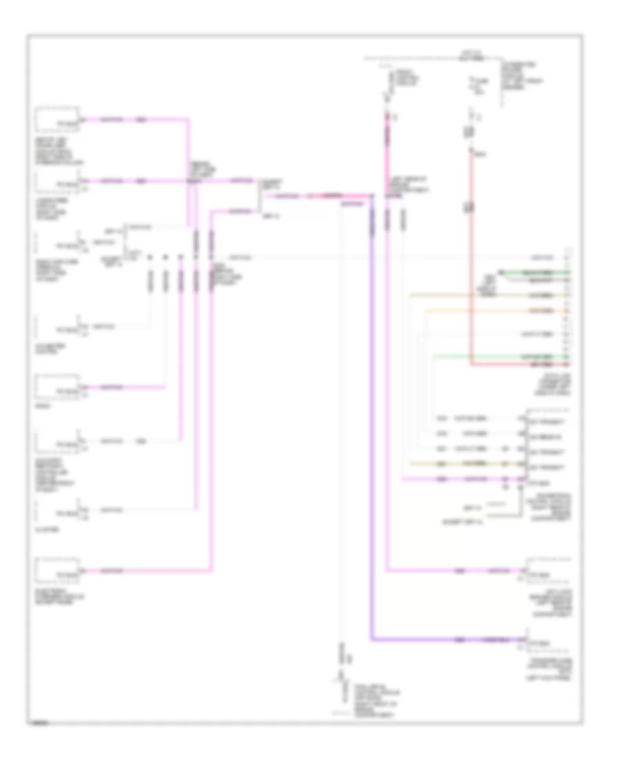4.7L, Computer Data Lines Wiring Diagram for Dodge Pickup R1500 2005