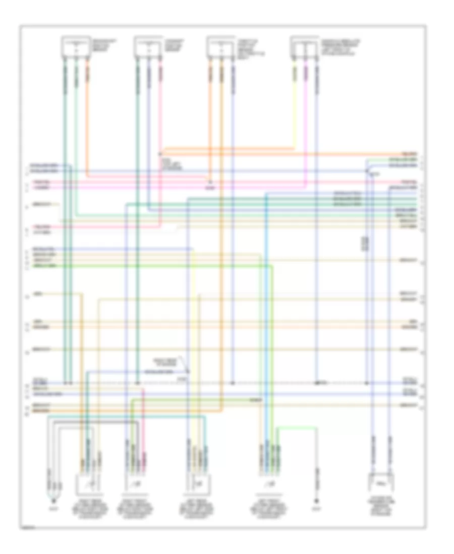 3.7L, Engine Performance Wiring Diagram (3 of 5) for Dodge Pickup R1500 2005