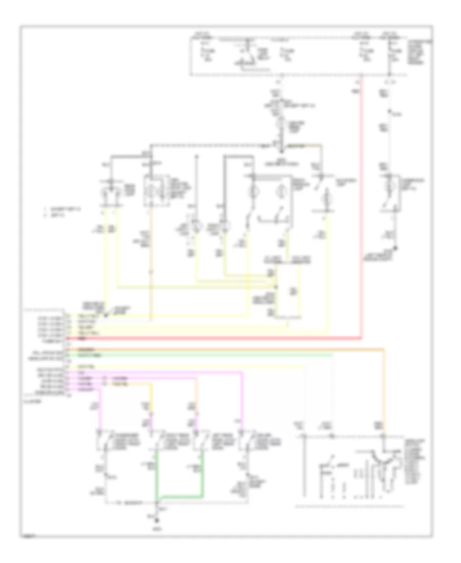 Courtesy Lamps Wiring Diagram for Dodge Pickup R2005 1500