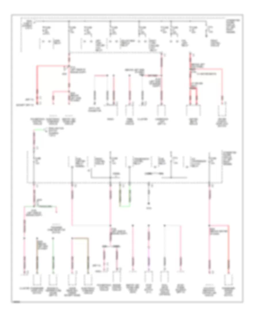 Power Distribution Wiring Diagram 3 of 4 for Dodge Pickup R2005 1500