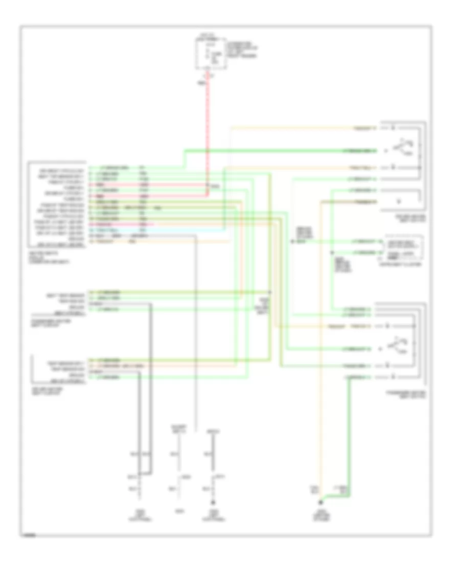 Heated Seats Wiring Diagram for Dodge Pickup R1500 2005