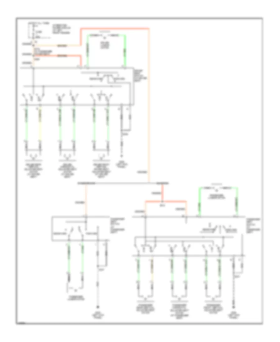 Power Seats Wiring Diagram for Dodge Pickup R2005 1500