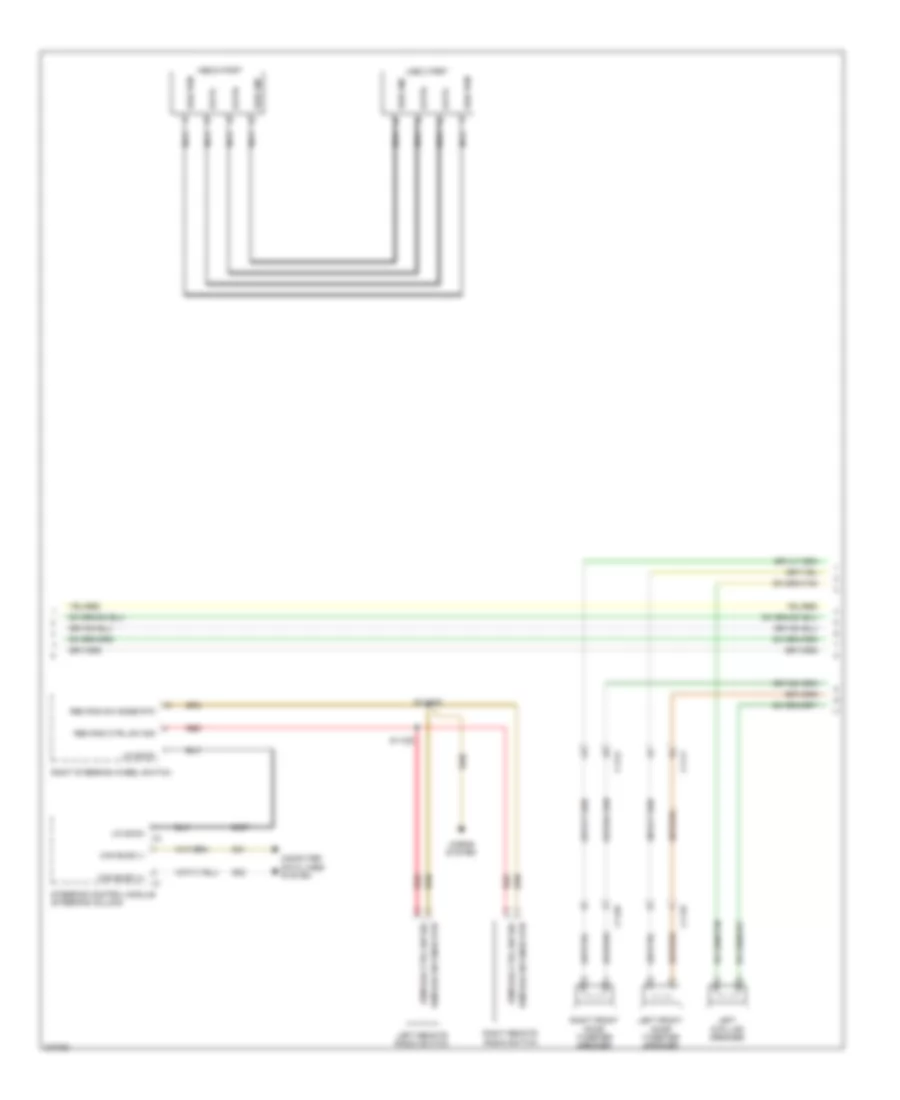Navigation Wiring Diagram 2 of 3 for Dodge Durango SXT 2012