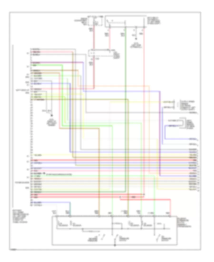 A T Wiring Diagram 1 of 3 for Dodge Avenger 1999