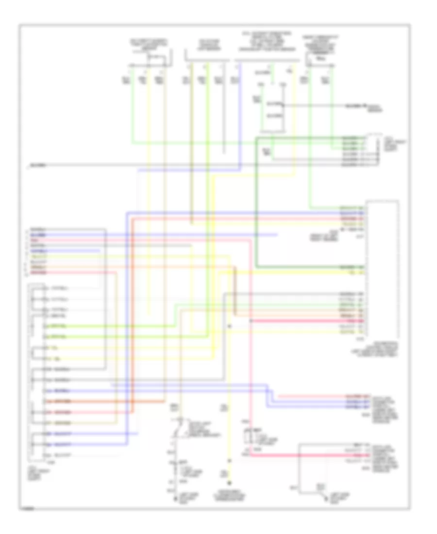 A T Wiring Diagram 3 of 3 for Dodge Avenger 1999