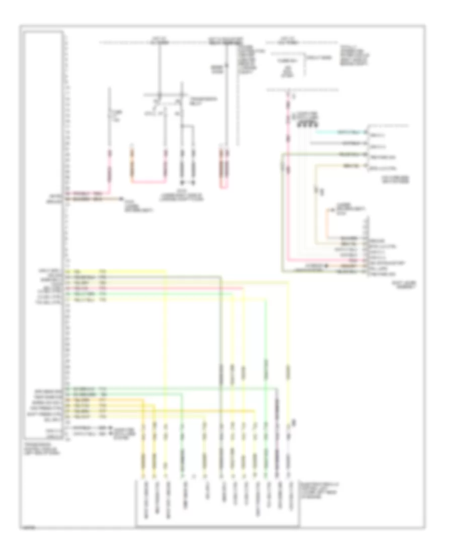 Transmission Wiring Diagram for Dodge Challenger SRT8 2014