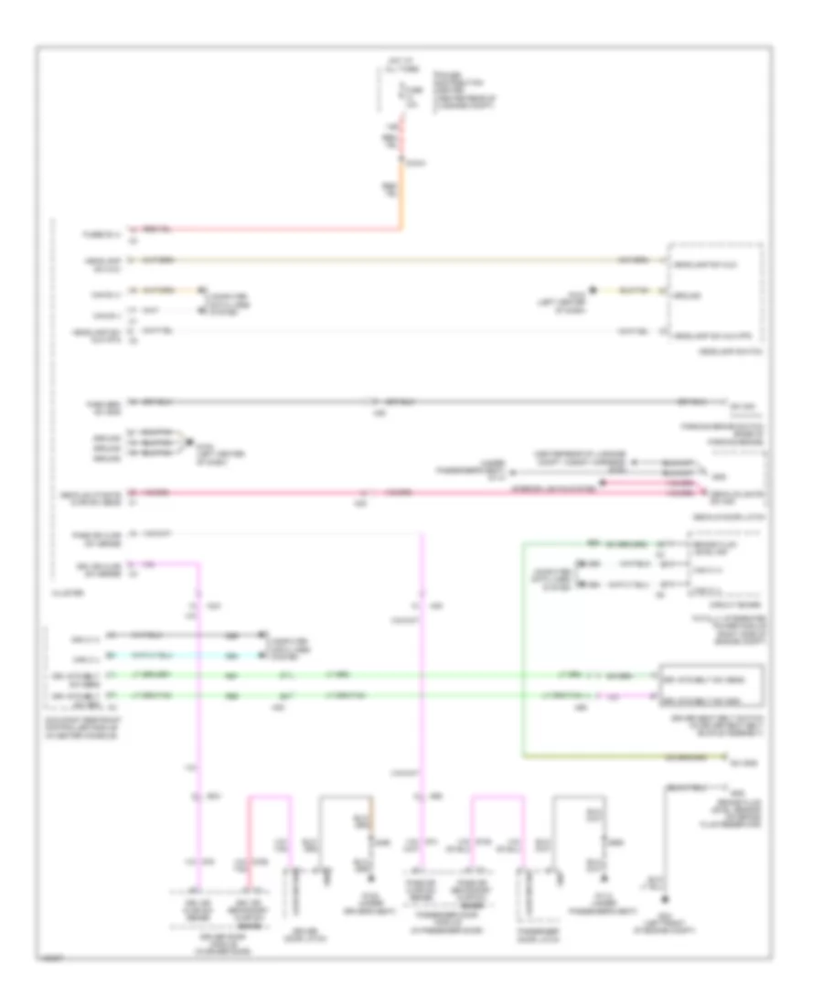 Chime Wiring Diagram for Dodge Challenger SRT8 2014