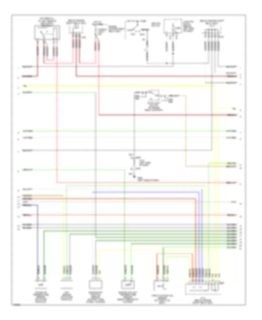 2 5L Engine Performance Wiring Diagrams 2 of 3 for Dodge Avenger ES 1999