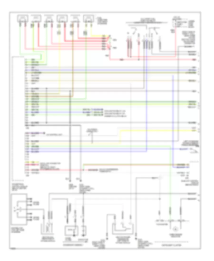 3.0L SOHC, Engine Performance Wiring Diagrams (1 of 3) for Dodge Stealth 1995