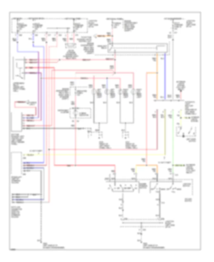 Headlight Wiring Diagram with DRL for Dodge Stealth 1995