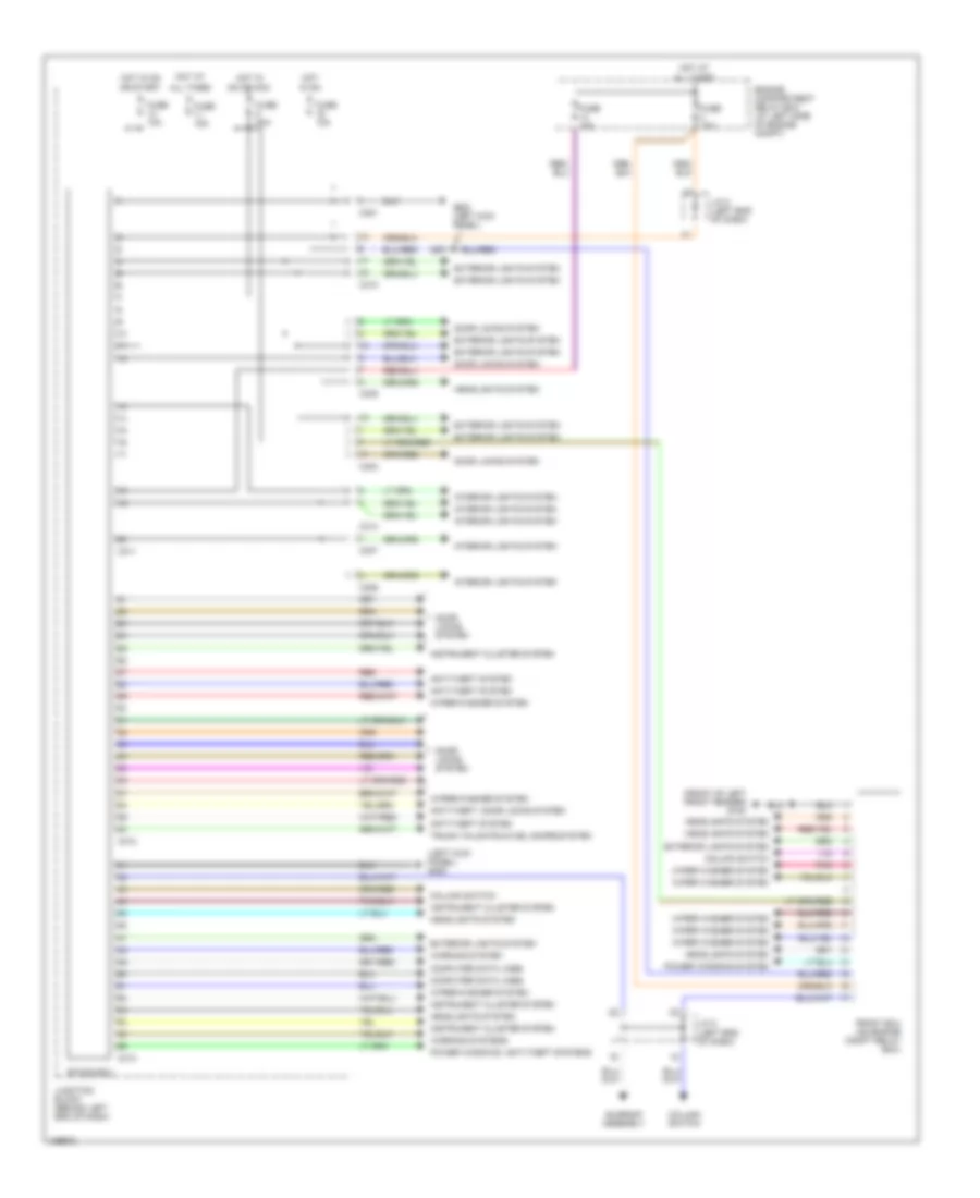 Body Computer Wiring Diagrams for Dodge Stratus ES 2001