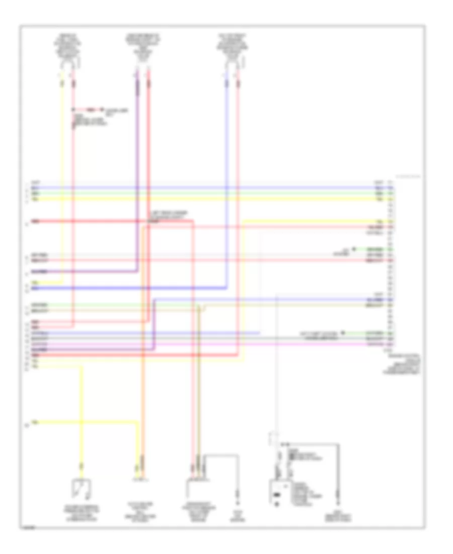3.0L, Engine Performance Wiring Diagrams, with MT (3 of 3) for Dodge Stratus ES 2001