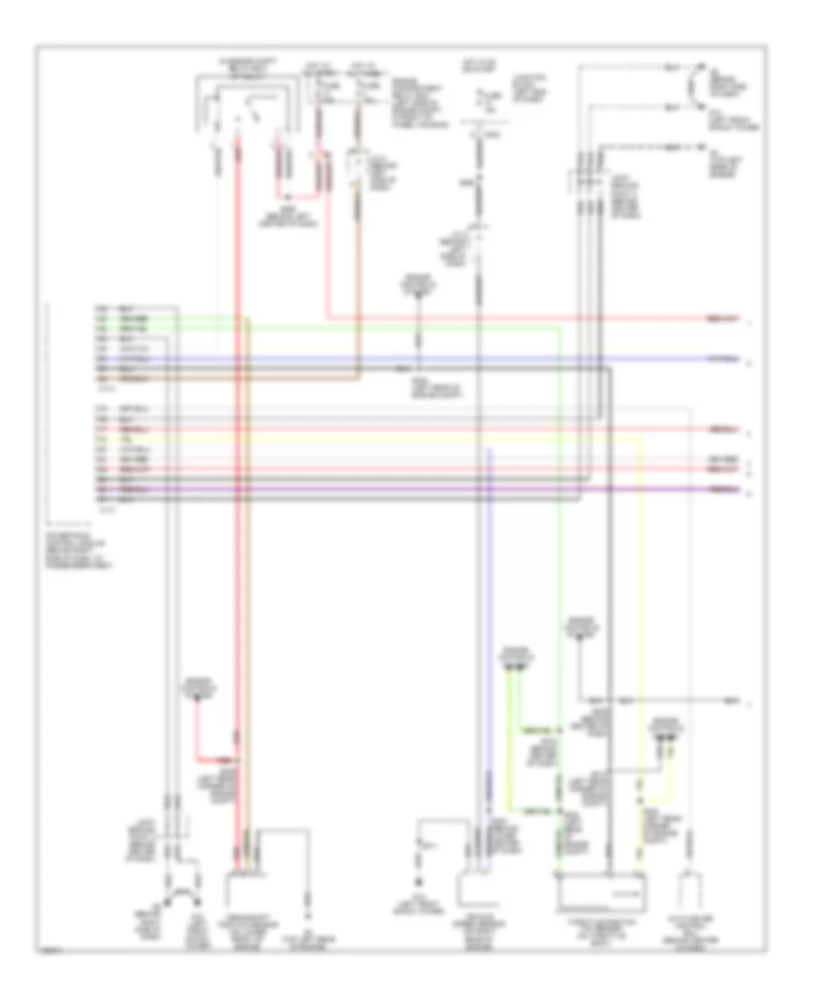 2 4L A T Wiring Diagram 1 of 2 for Dodge Stratus ES 2001